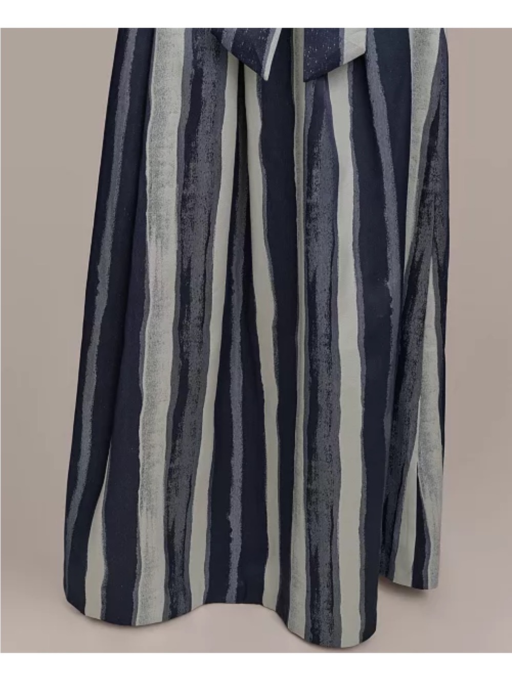 Donna Karan New York
Women's Striped Belted Gown - Picture 6 of 9